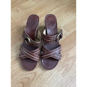 Frye Lynn Slide Sandals